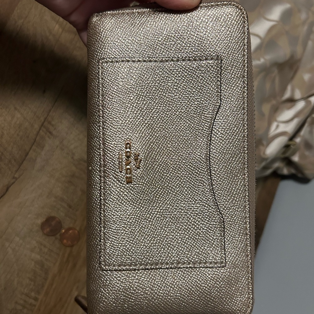Coach Metallic Wallet